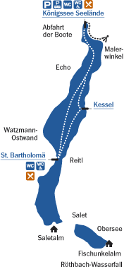 K�nigssee Anlegestellen