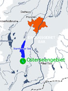 Osterseen Lage