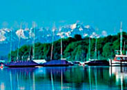 Starnberger See Alpenpanorama